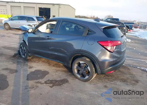 2018 Honda Hr-V Ex-L из США, поврежденный, VIN 3CZRU6H78JM705976